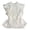White, variant on Women's Summer French Style Chiffon Blouse, Waist Tie Elegant Casual Top, Flowy Short Sleeve Shirt for Daily Wear, Lightweight and Breathable Black XXL