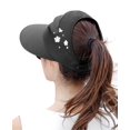 thumbnail image 2 of Sombrero HINDAWI para mujer, ala ancha, protección UV, negro, 2 of 6