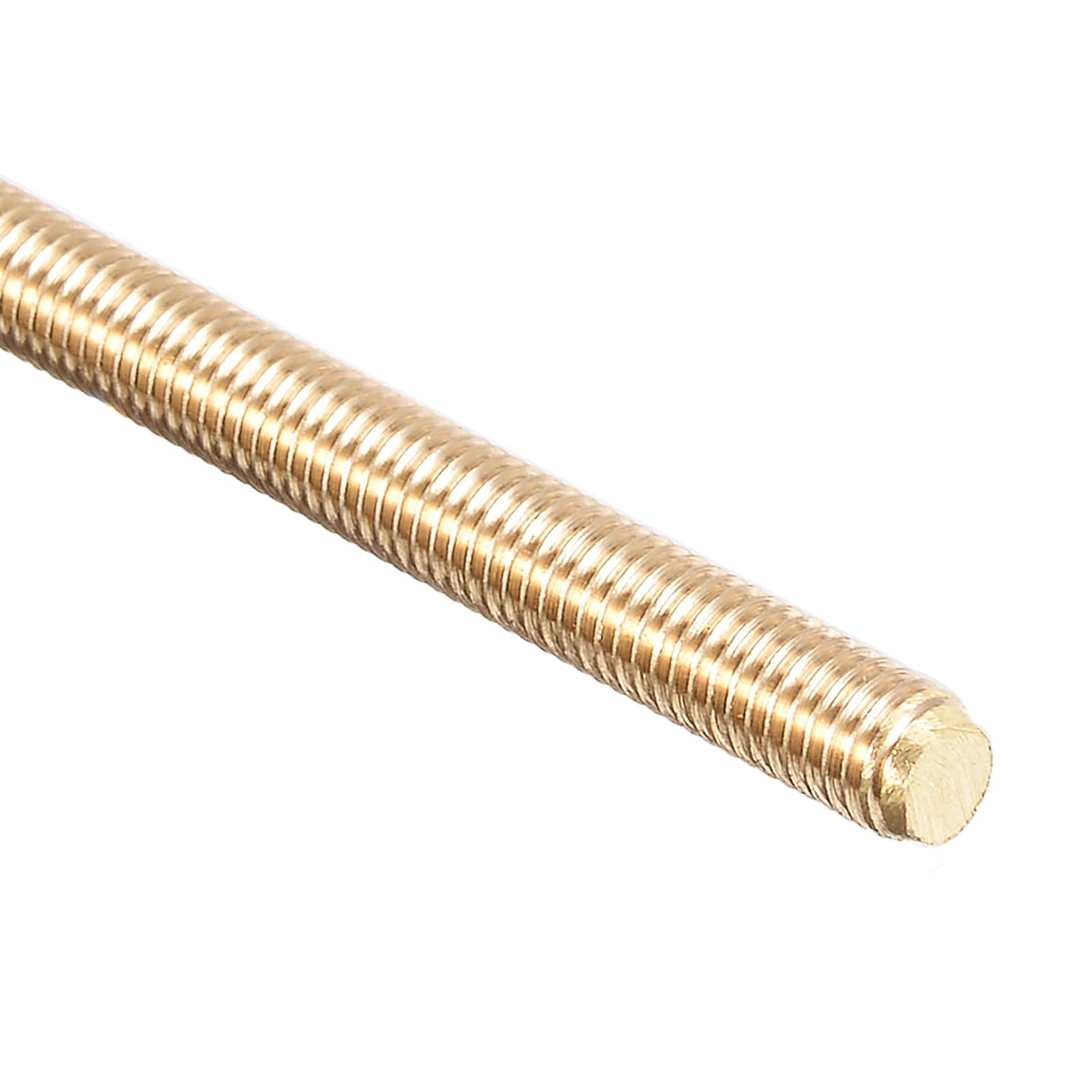 Unique Bargains Zinc Plated Brass Fully Threaded Rod M5 Dia 500mm everbilt-1-x-100-ft-zinc-plated-steel-double-loop-chain-64360-the