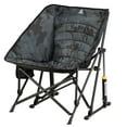 thumbnail image 5 of GCI Outdoor Puff Rocker Foldable Insulated Rocking Camp Chair, Stealth Camo, 5 of 6