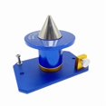 thumbnail image 3 of Wall Mounted Lawn Mower Blade Balancer Compatible with All Lawn Mowers and Gardening Tools Mower Tool Accessories Blue, 3 of 5