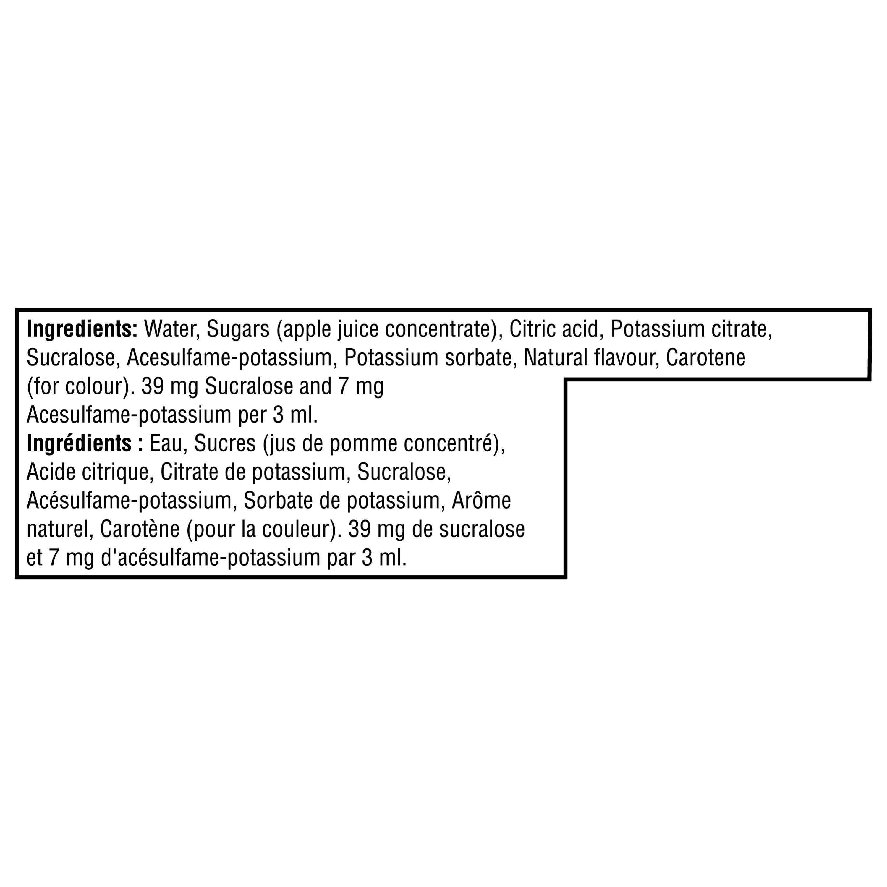 Rehausseur liquide pour l’eau Noix de coco Ananas 52 mL