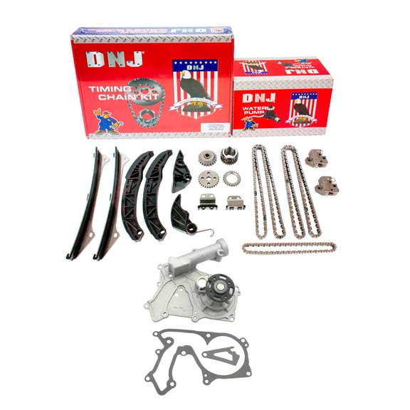 DNJ TK174AWP Timing Chain Kit with Water Pump Fits Cars & Trucks 06-15 Hyundai 3.8L V6 DOHC 24V