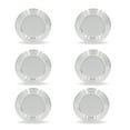 thumbnail image 1 of Foco empotrable LED, ultraplano, 220 V-240 V, 9 W, juego de 6, focos de techo IP44, luz cálida, para salón, baño, profundidad de instalación 28 mm, 1 of 5
