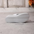 thumbnail image 5 of Eltusu Women Flip Flops Sandals, Wedge Outdoor Non-Slip Open Toe Summer Beach Shoes Silver Size 9, 5 of 8