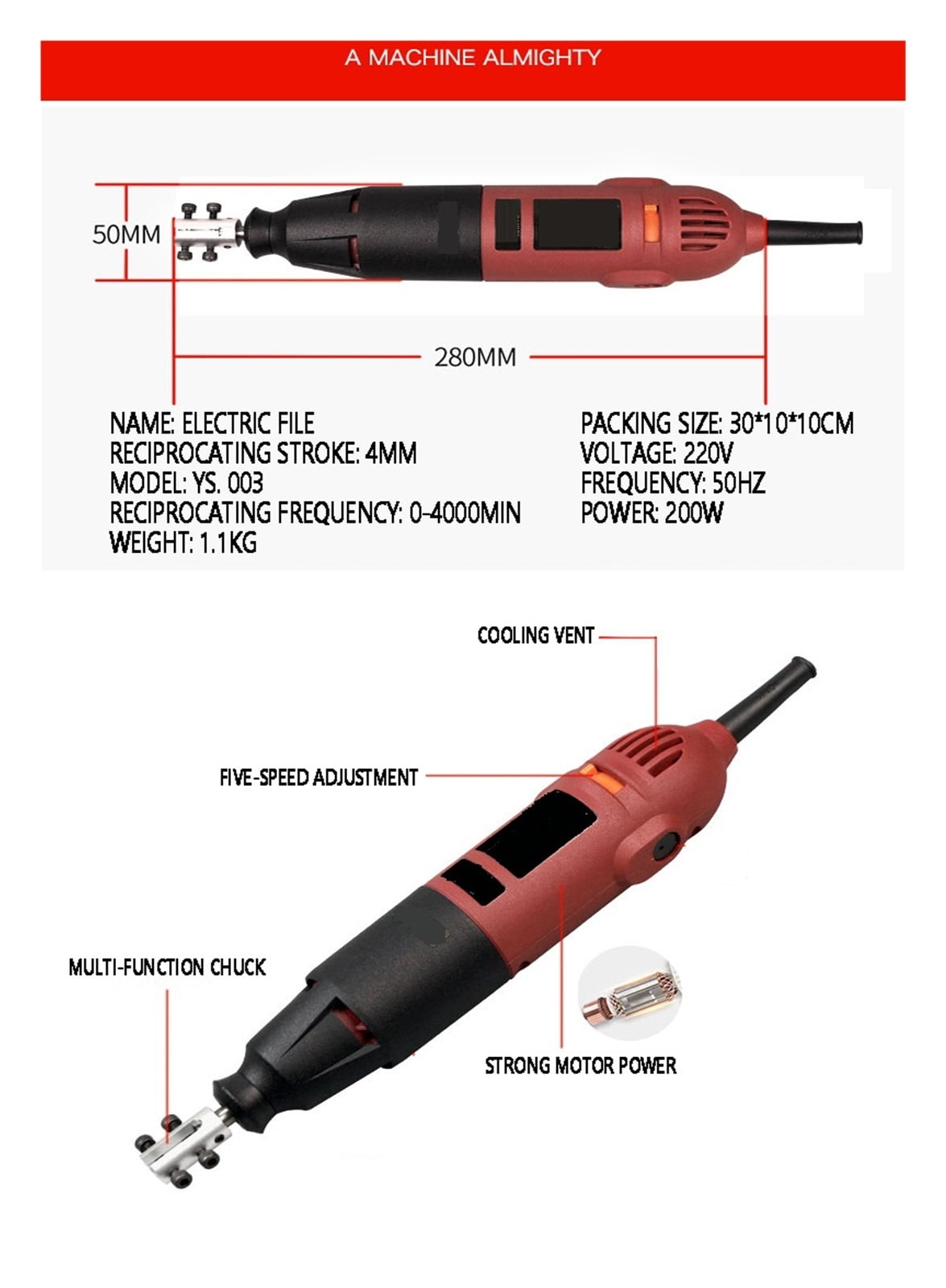 Air Body Saw Pneumatic File Reciprocating Saws Cutting Tool Hacksaw Cutting Blade Cutter Cut Off Tool