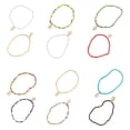 thumbnail image 4 of Shisuyan Fashionable Foot Chain Seashell Round Beads 12Pcs 8.7x0.1in, 4 of 8