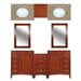 thumbnail image 2 of Westport Bay Metropolitan 61'' Double Basin Vanity with 12'' Center Drawers Unit, 2 of 2