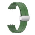 thumbnail image 4 of Correa Silicona Con Hebilla Plegable Magnética WDOplteas para Galaxy Fit 3 Verde Retro, 4 of 8