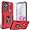 Red, variant on for Samsung Galaxy A35 5G Case with Slide Camera Cover & Screen Protector (2 PCS), A35 Case Build in 360° Rotating Ring Kickstand, Military Grade Protective Case for Galaxy A35 Phone Cases, Blue