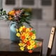 thumbnail image 2 of Floricultura al aire libre 28 cabezas de orquídeas saltarinas 7 flores decorativas de seda Flores pequeñas frescas de plástico, 2 of 2