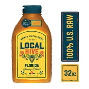 Local Hive, Raw & Unfiltered, 100% U.S. Florida Honey Blend, 32 oz