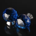 thumbnail image 6 of Uxcell 30mm Diamond Crystal Glass Drawer Knobs for Kitchen Cabinet Cupboard,1/6/8/10/20Pcs,High-gloss, 6 of 7