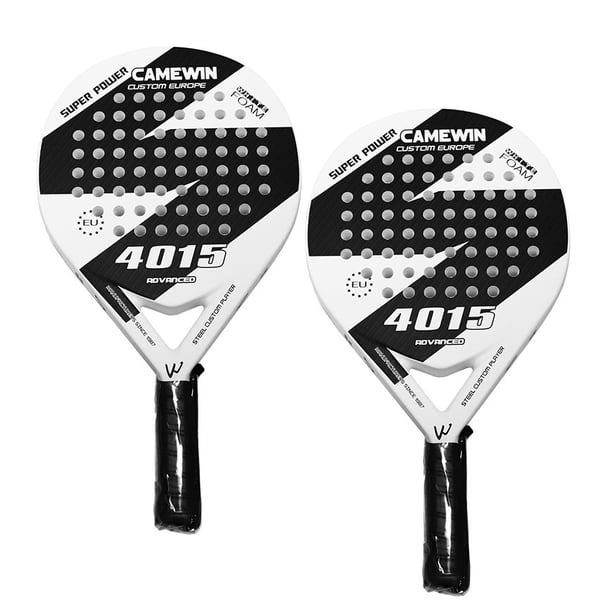Kit De 2 Palas Pádel Camewin Profesionales Fibra Carbono
