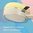 thumbnail image 4 of Wireless Over-Ear Bluetooth Headphones with Charging Cable, Noise Isolating, Up to 36 Hours Battery, Foldable Lightweight Design, Microphone for iPhone Android, 4 of 6