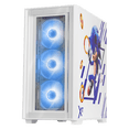 thumbnail image 2 of Gabinete Gamer XTREME PC GAMING Sonic Edition Micro Torre Micro ATX 4 Fan USB-C Cristal Templado ARGB Blanco blanco, 2 of 6