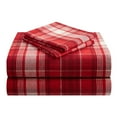 thumbnail image 6 of Dearfoams Super Soft 3-Piece Blue Plaid 100% Polyester Fill Comforter Set, Full/Queen, 6 of 6