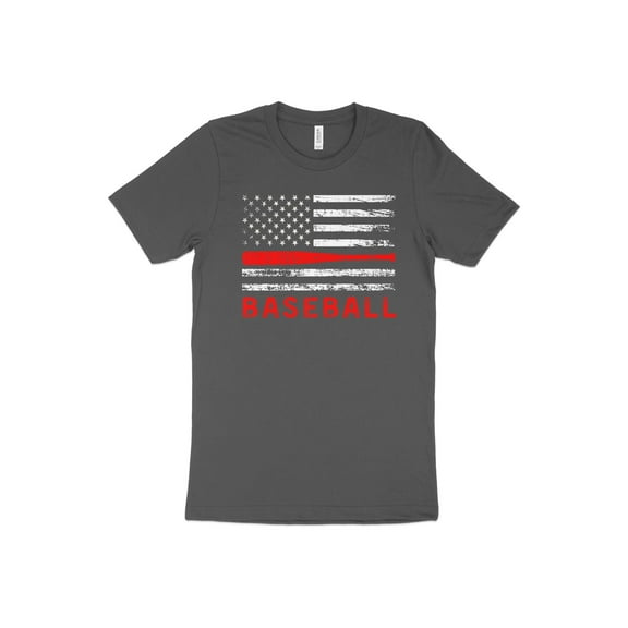 USA Flag Dad Coach Baseball Player Fan Outfit Birthday Gift T-Shirt USA American Baseball Father Day Gift Men Women Teens Boy Girl T-Shirt