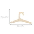 thumbnail image 3 of pitrice 5/10 Pieces Baby Clothes Hanger Wood DIY Drying Storage Rack Bear Shape Decor Non-slide Organizer Home Room Decoration 10pcs, 3 of 8