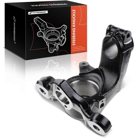 A-Premium Steering Knuckle Compatible with BMW E83 Series X3 2004 2005 2006 2007 2.5L 3.0L Front Left Driver Side Replace# 31213412019, 31213450557