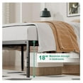 thumbnail image 3 of 18 Inch Full Bed Frames, Heavy Duty Metal Platform with Tool Free Setup, Easy Assembly, Noise Free, Non Slip Black Bed Frame Full Size, 3 of 3