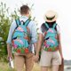 thumbnail image 4 of Easygdp Tropical Jungle Flamingo Mochila de Lona Resistente para Laptop, Compatible con Laptops de 15 a 17 pulgadas, Ideal para Escuela, Trabajo y Viajes-Small, 4 of 5