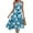#002-Deep Blue, variant on XDDLITP Blue Dresses for Women Handkerchief Hem Midi Round Neck Dresses Sleeveless A-Line Sundress Summer Vacation Beach Floral Graphic Dress with Pockets,Blue L