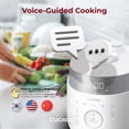 thumbnail image 4 of CUCKOO Twin Pressure Rice Cooker 10-Cup Uncooked / 20-Cup Cooked with Induction Heating Technology, 25 Menu Modes with Voice Guide, Large Rice Maker Multi-Cooker & Pressure Cooker (CRP-LHTR1009FW), 4 of 10