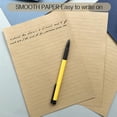 thumbnail image 5 of Premium Velvet-Touch Stationery Set with Unique Design Colors - Best Paper and Elegant 4x6 Envelopes (24 Writing Sheets + 12 Envelopes) for Love Letters and Party Invitations, 5 of 7