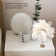 thumbnail image 3 of Lámpara De Mesa De Plumas De Avestruz, Interruptor Táctil 3 Tonos De Luz De Decoración Románica Moderna, Carga De Tipo Usb C, Adecuado Para Dormitorio, Estudio, Sala De Estar,, 3 of 7