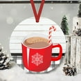thumbnail image 3 of TUITOONM Coffee Mug Pattern Christmas Tree Hangings Door Window Wall Pendant Holiday Party Scene Props Home Winter Decoration, 3 of 4