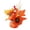 Orange, variant on Artificial Pumpkin Fall Decorations for Home - Decorative Harvest Pumpkin for Table Centerpiece Home Kitchen Party Decor(Red,One Size)