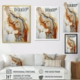 thumbnail image 4 of Designart "Earthy Orange Geode Minimalism" Stone Geode Floater Framed Canvas Prints, 4 of 5