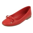 thumbnail image 1 of Flats clásicas Exterior Piel vegana Color Rojo Para Mujer De RBBASICS, 1 of 3