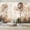 Color 1, variant on Wallpaper Minimalist Woodland Scene Muted Earth Tones Tall Trees Peel and Stick Wall Murals 69"H x 96"W Removable PVC Wall Paper Self-Adhesive Wall Paintings Art Decor for Bedroom Living Room