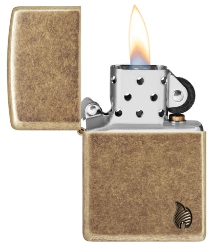 Zippo Lighter - Customized Engraved Message on Windproof Armor 46400