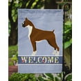 thumbnail image 3 of Carolines Treasures CK3585GF Boxer Welcome Garden Size Flag, 3 of 3