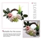 thumbnail image 3 of Guirnalda de flores artificiales Simulación Decoración floral Guirnalda Tela de plástico Guirnalda de flores falsas, Rosa tholdsy HA7398-05B, 3 of 6