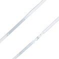 thumbnail image 2 of 925 Sterling Silver, Solid Herringbone Silver Chain 6mm Necklace - Hypoallergenic and Tarnish Resistant - By Oliver & Navy, 2 of 5
