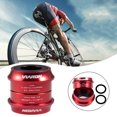 thumbnail image 3 of Juego de rodamientos de herramientas y soporte inferior para bicicleta de montaña, ajuste a presión, convertidor, adaptador de conversión, accesorios PF30R Rojo Sunnimix Soporte inferior de bicicleta, 3 of 8