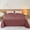 Dusty Rose, variant on Flat Sheet, Soft Washed Polyester Twin Bed Sheets Breathable Solid Color Top Sheet for Bedroom Guest Room Dorm, 48 x 83 Inch, Mustard Yellow, 1 Pack