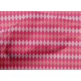 thumbnail image 4 of oneOone Cotton Cambric Dark Pink Fabric Argyle Check Quilting Supplies Print Sewing Fabric By The Yard 56 Inch Wide, 4 of 4