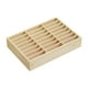 thumbnail image 3 of Caja de madera para guardar teléfonos móviles con 24 compartimentos, organizador de escritorio para gestión de teléfonos, suministros escolares y, 3 of 9