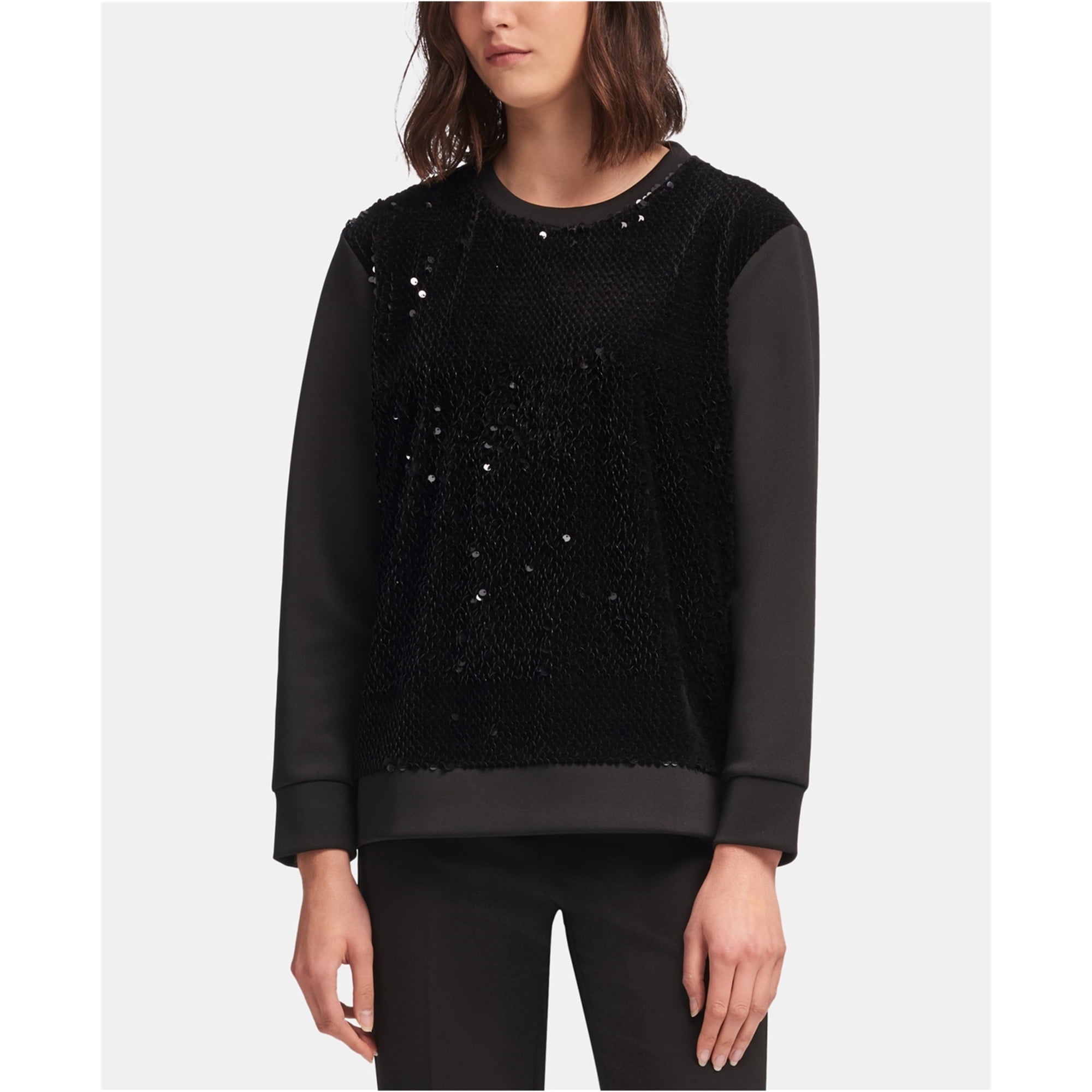 dkny sequin sweatshirt