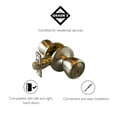 thumbnail image 4 of Design House Terrace Keyed Entry Doorknob, Satin Nickel Finish, 4 of 15
