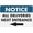 Warning Sign 4, variant on Notice All Deliveries Next Entrance - Arrow Left Sign 8"x12" Rustic Metal Tin, Home Outdoor Art Wall Decorations For Cafe Bar Kitchen, Delivery Left Marker