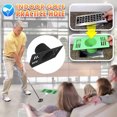 thumbnail image 3 of Sonducket Home Office Golf Putting Training Cup Indoor Practice Training Aid Putting Hole Herramientas de golf Golf negro Sonducket OD2527-01B, 3 of 6