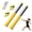 Yellow*2, variant on Adjustable Intensity Badminton Swing Trainer with PP Handle, 11.8" Swing Trainer