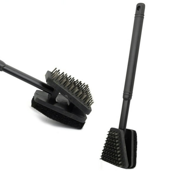 Coofit Grill Brush Long Handle: 2-in-1 Nonslip Barbecue Cleaning Brush Grill Cleaner