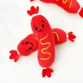 thumbnail image 1 of Juguetes de peluche para mascotas - Juguete de peluche con sonido de perrito caliente, 1 of 2
